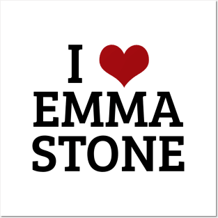 I Heart Emma Stone Posters and Art